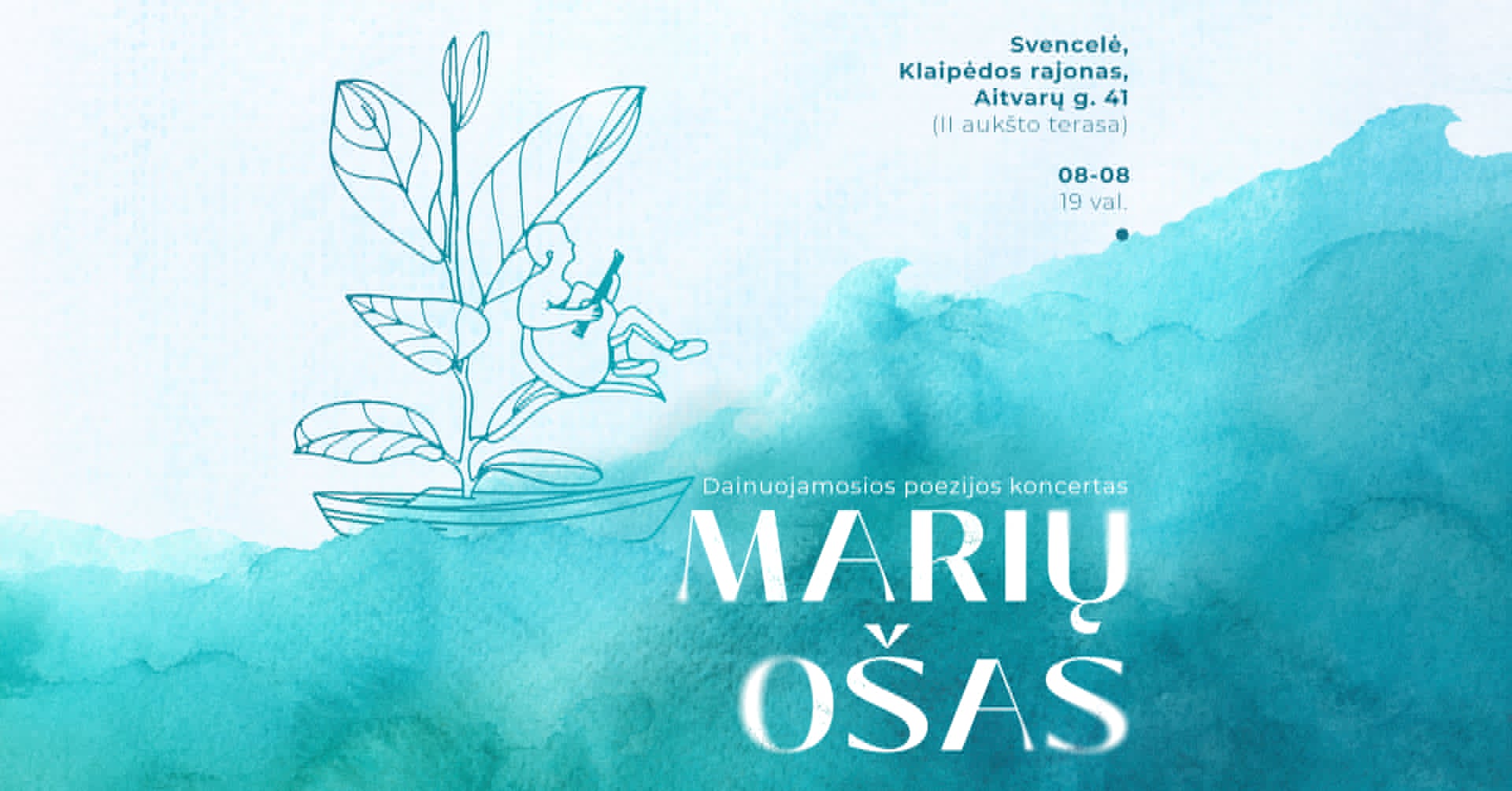 MARIŲ OŠAS DAINUOJAMOSIOS POEZIJOS KONCERTAS  
